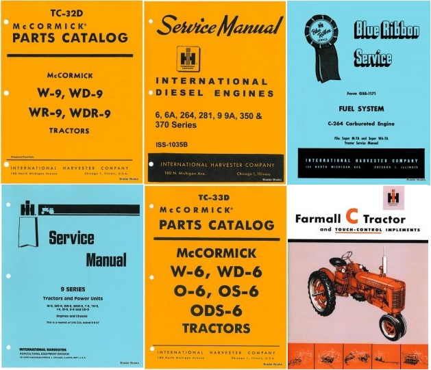Shop IH Letter Series Manuals Now